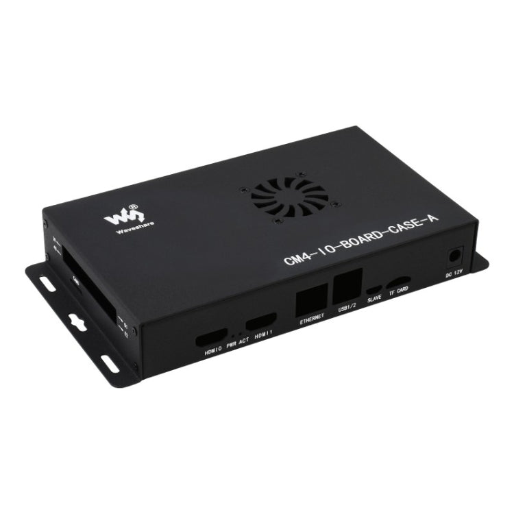 Waveshare Metal Box A for Raspberry Pi CM4 IO Board, with Cooling Fan Waveshare Metal Box A for Raspberry Pi CM4 IO Board, with Cooling Fan